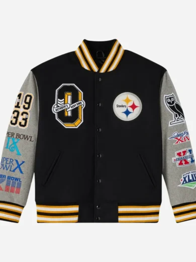 OVO Pittsburgh Steelers Varsity Jacket