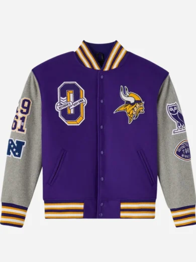 OVO Minnesota Vikings Varsity Jacket
