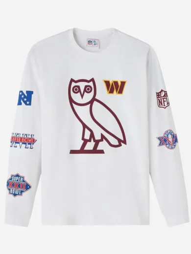 OVO Washington Commanders Long-Sleeve T-Shirt