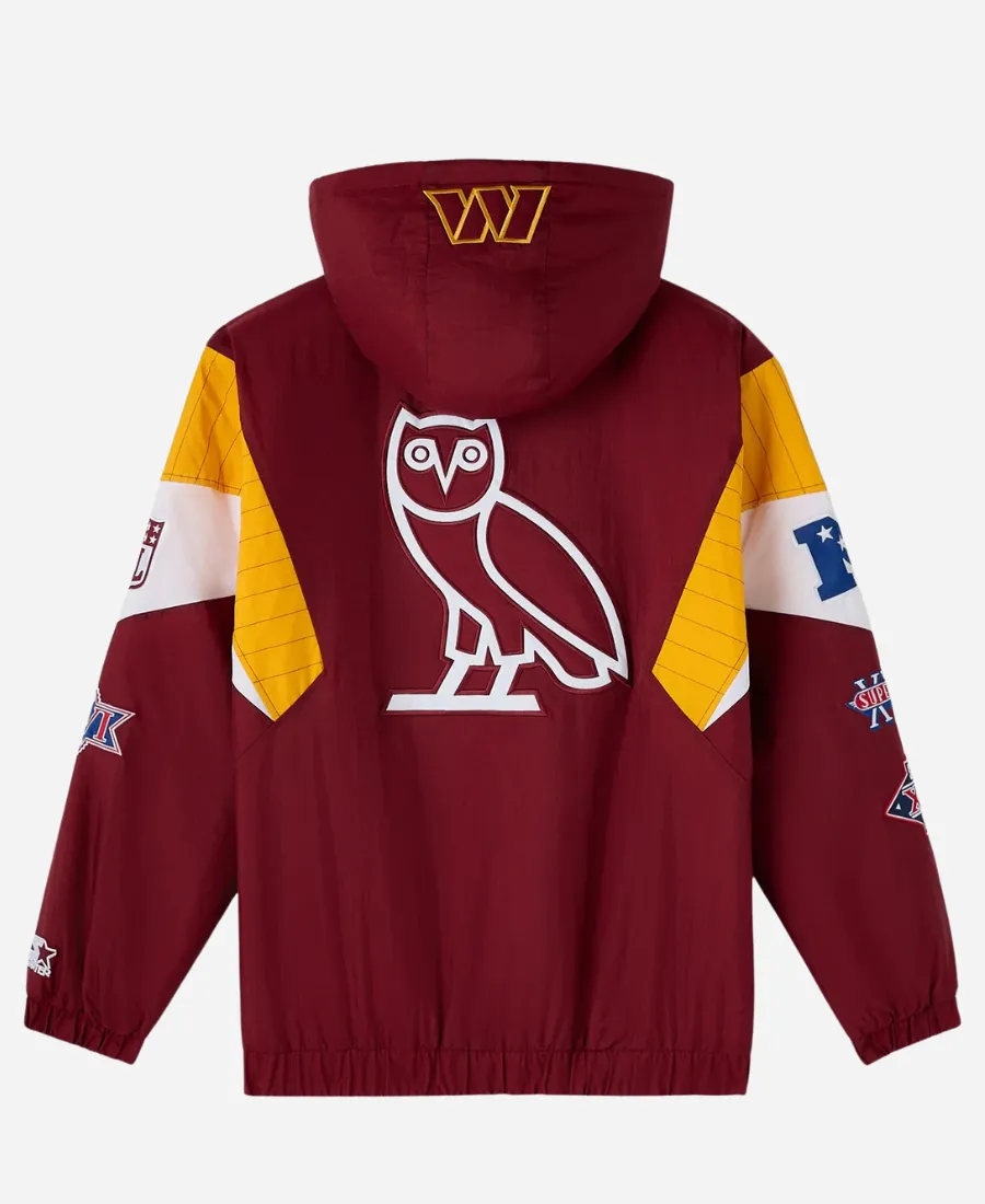 OVO Starter Washington Commanders Pullover Jacket
