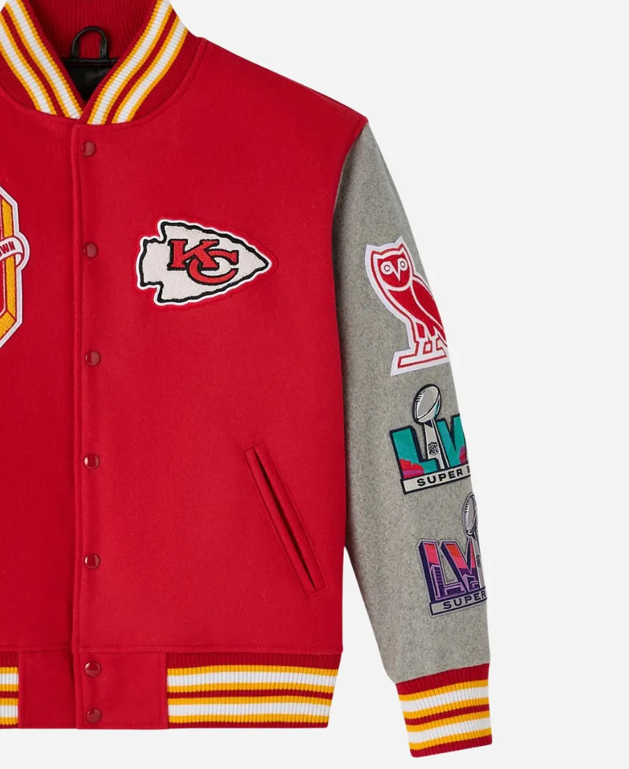 OVO Kansas City Chiefs Varsity Jacket