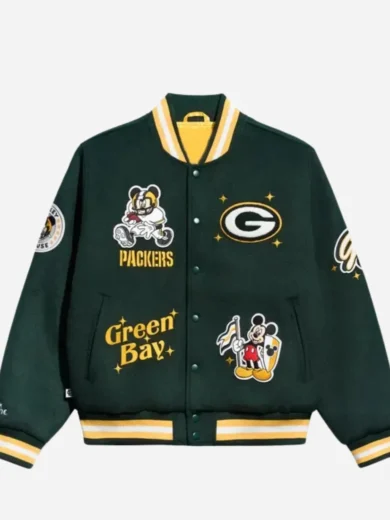 Packers x Mickey Mouse Varsity Jacket