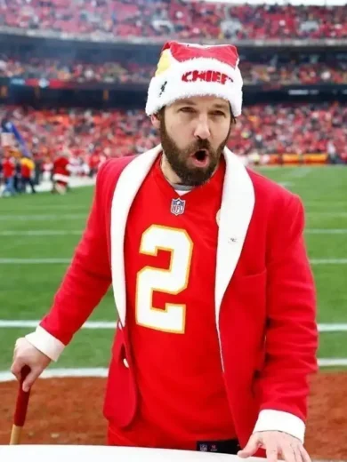 Paul Rudd Kansas City Chiefs Red Suit