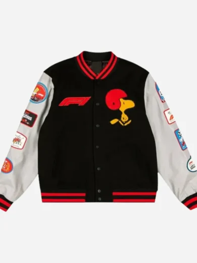 Peanuts F1 Las Vegas Grand Prix Varsity Jacket