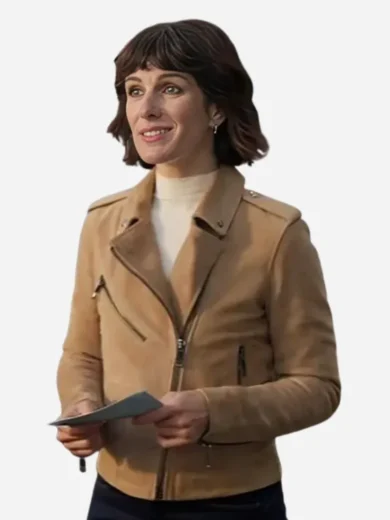 Shenae Grimes Love Of The Irish Brown Jacket