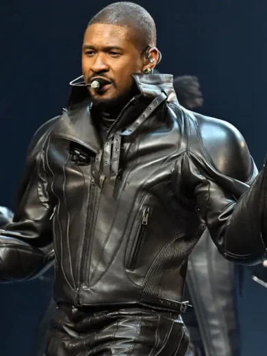 Usher Past Present Future Tour Black Jacket
