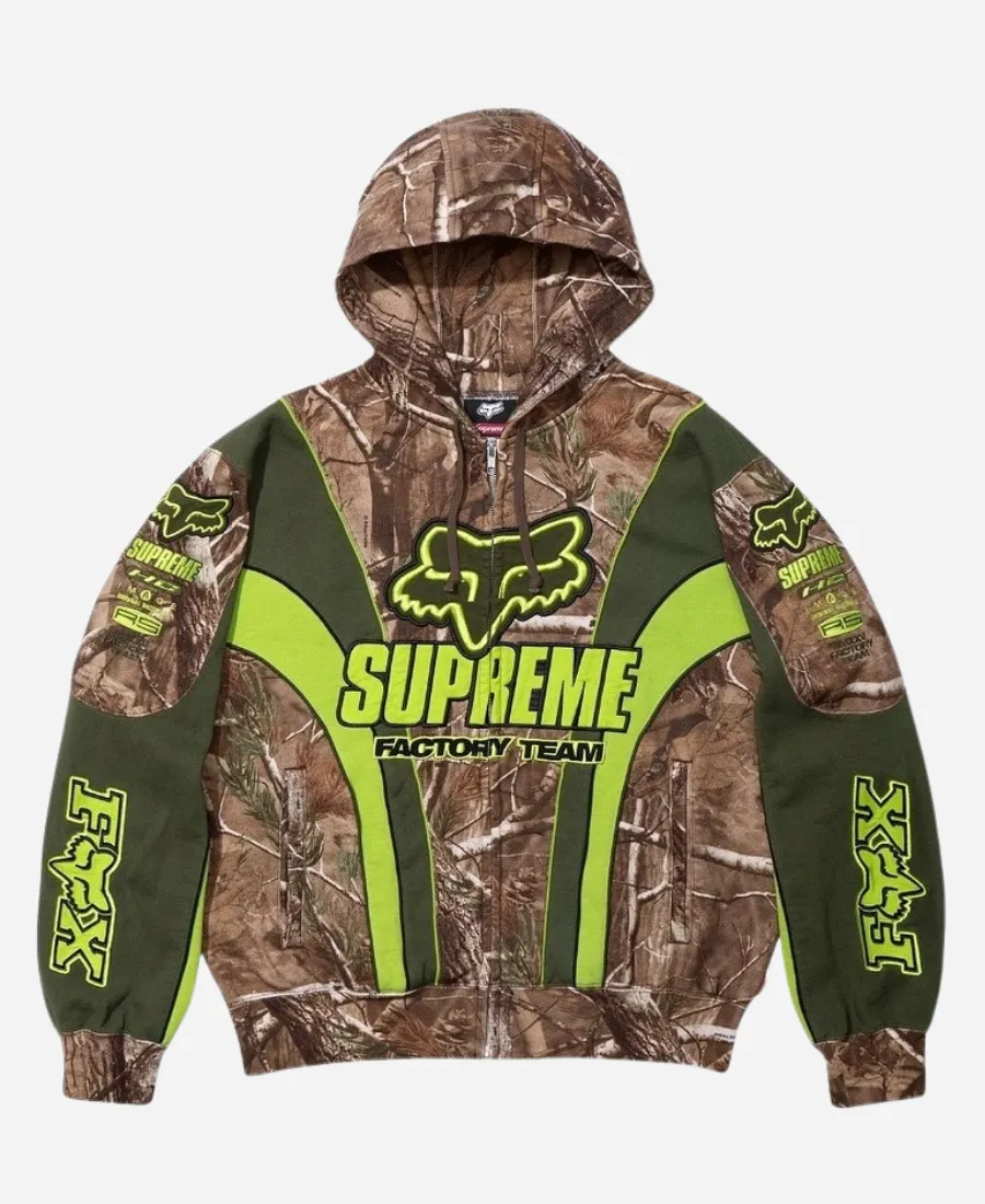 Supreme x Fox Racing Hoodie