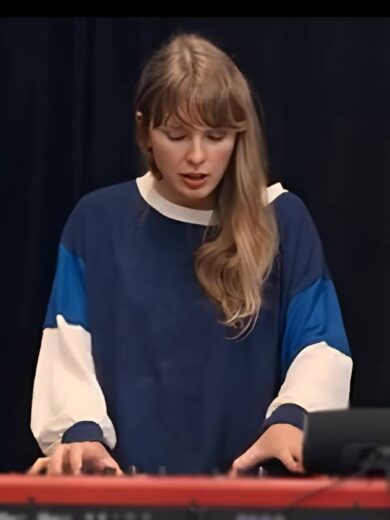 The End of an Era Taylor Swift Blue Sweatshirt