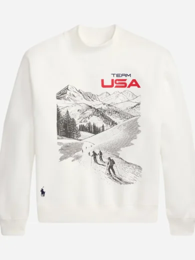 Team USA 2026 Graphic Fleece Mockneck