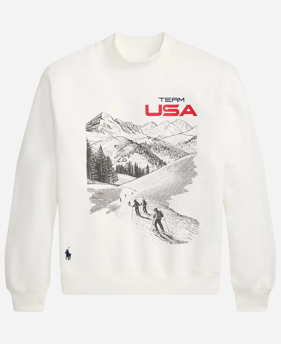 Team USA 2026 Graphic Fleece Mockneck