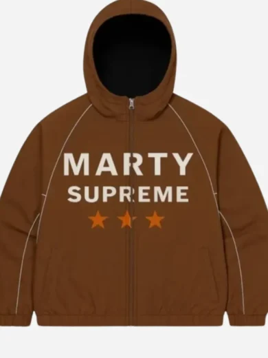 Marty Supreme Brown Jacket