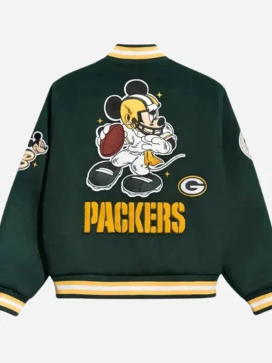 Packers x Mickey Mouse Varsity Jacket