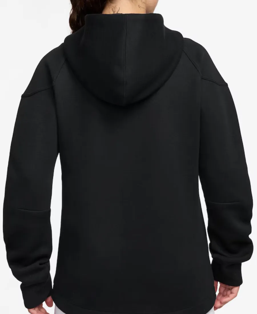 Nike England Lionesses Tech Fleece FZ 2025 Black Hoodie