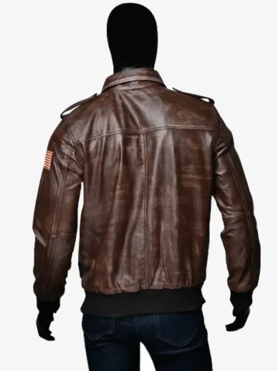 Stranger Things S4 Steve Harrington Brown Jacket