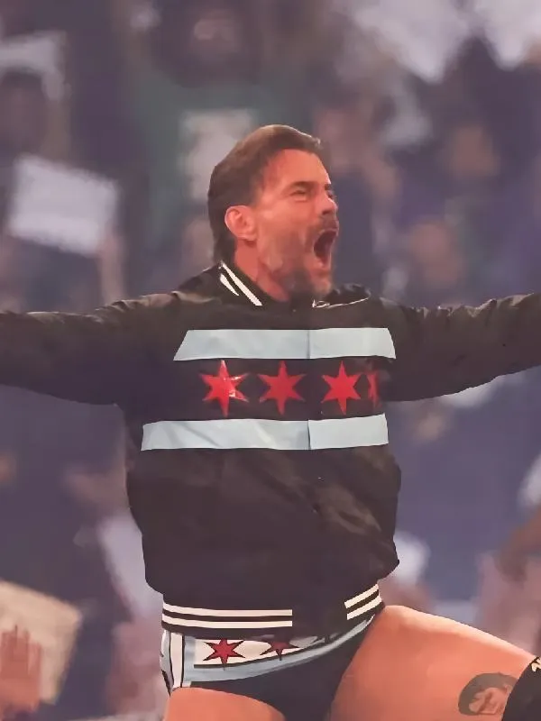 CM Punk WWE Night Of Champions Bomber Jacket