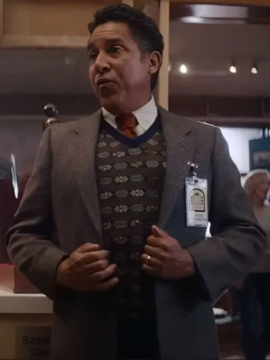 A Christmas Mystery 2022 Mayor Donovan Coat