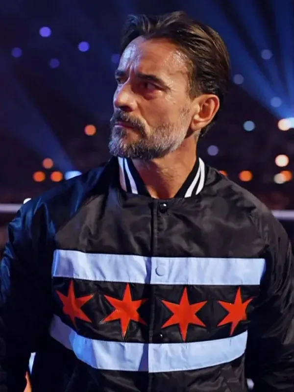 CM Punk WWE Night Of Champions Bomber Jacket
