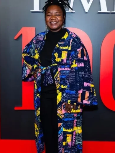 2025 TIME100 Gala Angeline Murimirwa Printed Robe