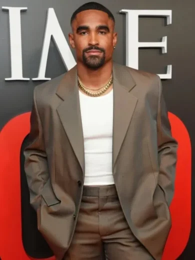 2025 Time100 Gala Jalen Hurts Blazer