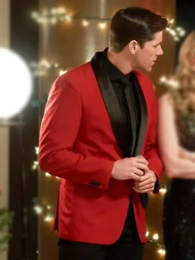 A Carol For Two 2024 Jordan Litz Red Blazer