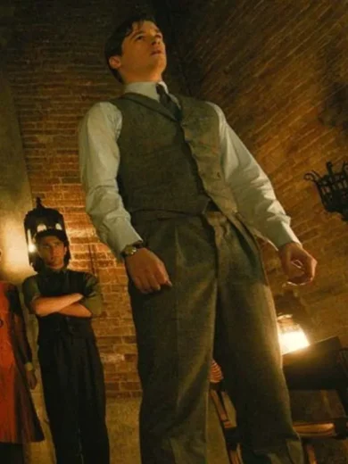 A Haunting in Venice 2023 Kyle Allen Gray Vest