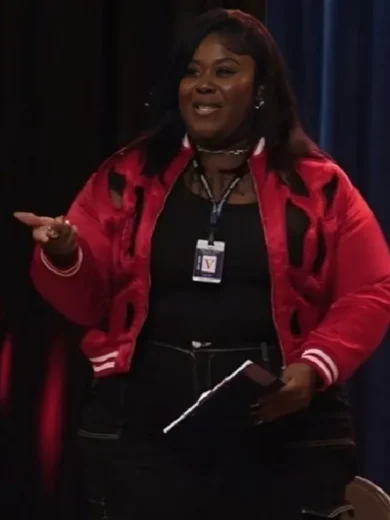 Abbott Elementary 2024 Raven Goodwin Red Jacket