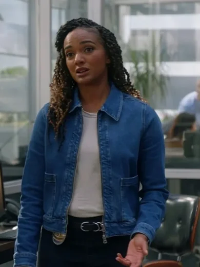 The Rookie Mekia Cox Blue Denim Jacket