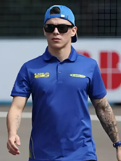 2025 FIA Formula E World Championship Zane Maloney Blue Polo Shirt