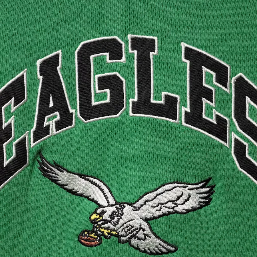 Kelly Green Philadelphia Eagles Retro Hoodie