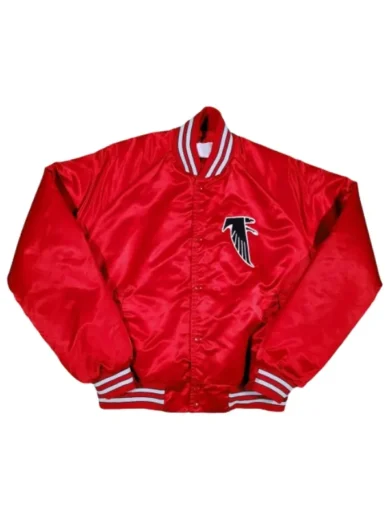 80’s Atlanta Falcons Red Bomber Jacket