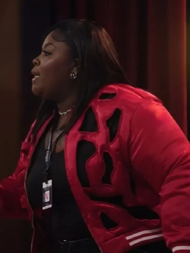 Abbott Elementary 2024 Raven Goodwin Red Jacket