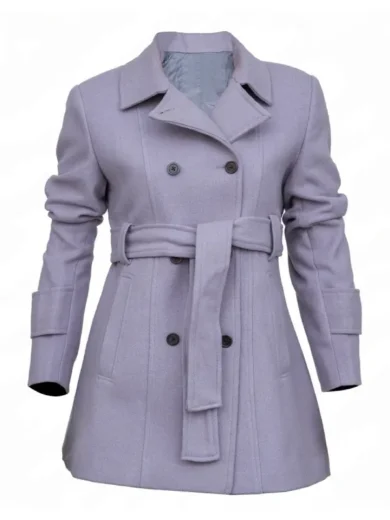 A Fatal Romance Danica McKellar Coat