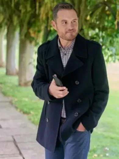 A Scottish Love Scheme 2024 Jordan Young Black Peacoat