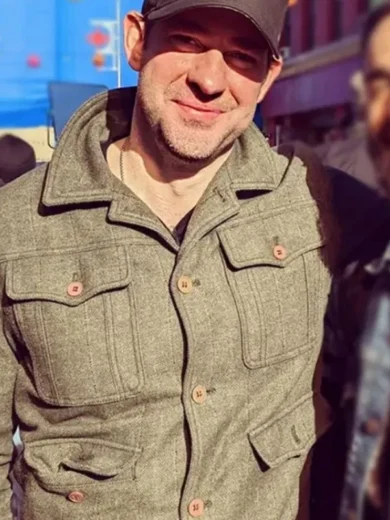 A Quiet Place Day One 2024 John Krasinski Green Jacket