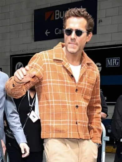 2025 TIME100 Summit Ryan Reynolds Plaid Shacket