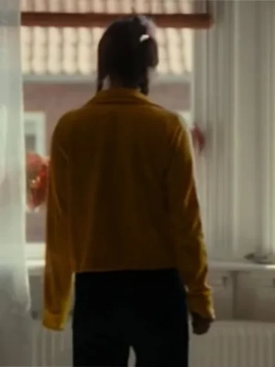 A Copenhagen Love Story 2025 Rosalinde Mynster Yellow Track Jacket