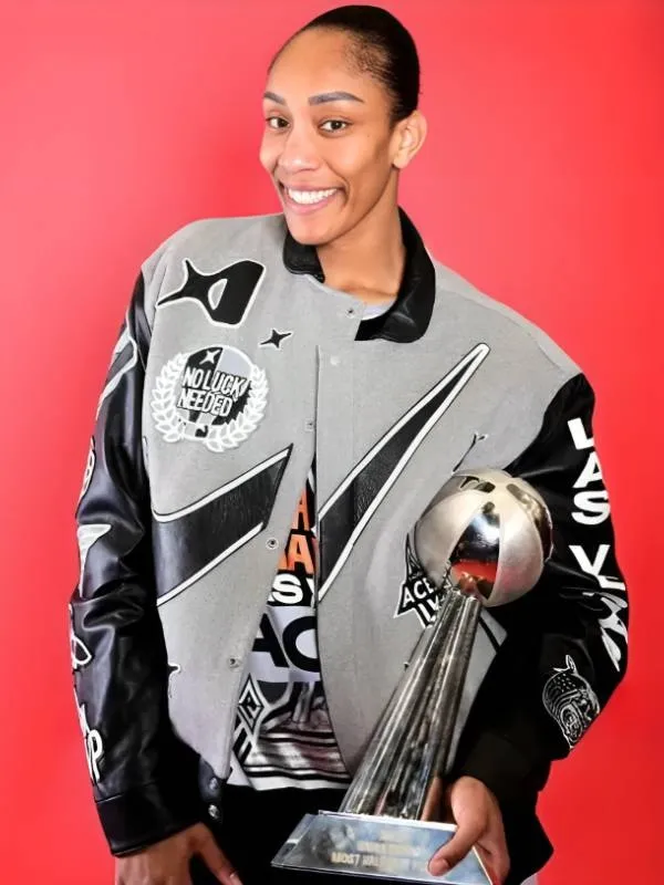 2025 WNBA Finals A’ja Wilson Jacket