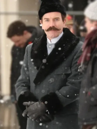 A Gentleman In Moscow 2024 Ewan McGregor Gray Coat