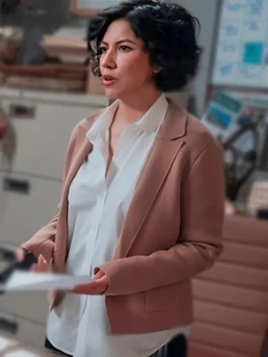 A Man on the Inside 2024 Stephanie Beatriz Blazer