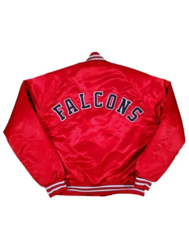 80’s Atlanta Falcons Red Bomber Jacket
