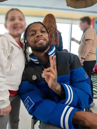 A Bills Love Story 2025 Damar Hamlin Puffer Jacket