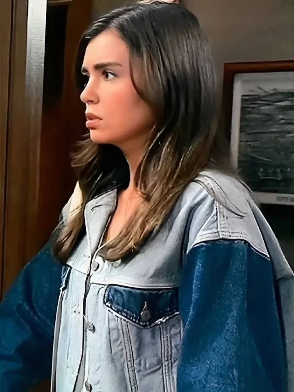 General Hospital Emma Scorpio-Drake Colorblock Denim Jacket