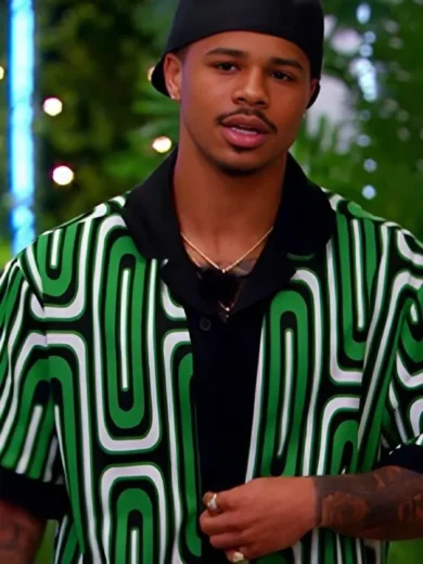 Love Island USA S7 Ace Greene Shorts Set