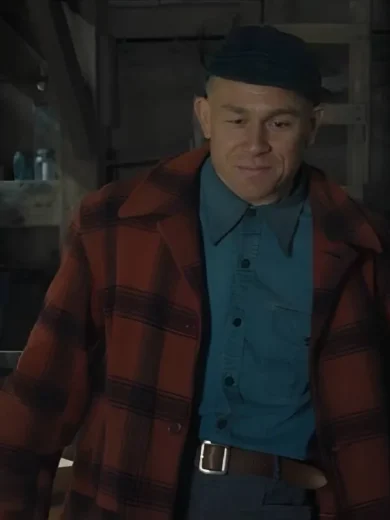 Monster S3 Charlie Hunnam Plaid Coat