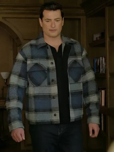 A Newport Christmas 2025 Wes Brown’s Plaid Shirt Jacket