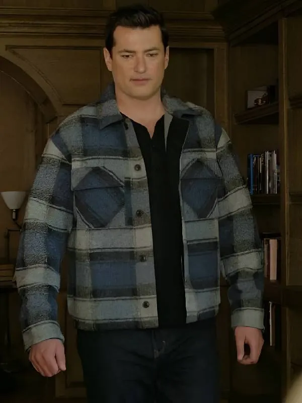 A Newport Christmas 2025 Wes Brown’s Plaid Shirt Jacket