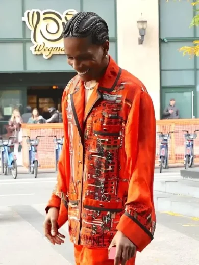 A$AP Rocky New York City 2 A$AP Rocky New York City 2025 Printed Shirt 025 Printed Shirt