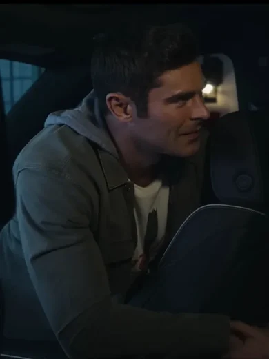 A Family Affair 2024 Zac Efron Green Jacket
