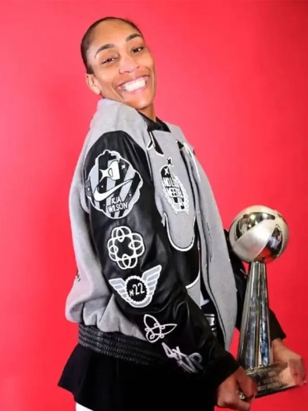2025 WNBA Finals A’ja Wilson Jacket