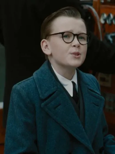 A Haunting in Venice 2023 Jude Hill Wool Coat